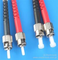 Patchcord światłowodowy ST-ST OM1 62,5/125µm MM duplex dł.7m