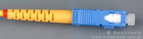 Złącze światłowodowe jednomodowe SC z 3mm osłonką żółtą
