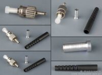 Złącze światłowodowe wielomodowe ST z 3mm osłonką czarną