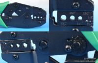 Zaciskarka do złącz światłowodowych