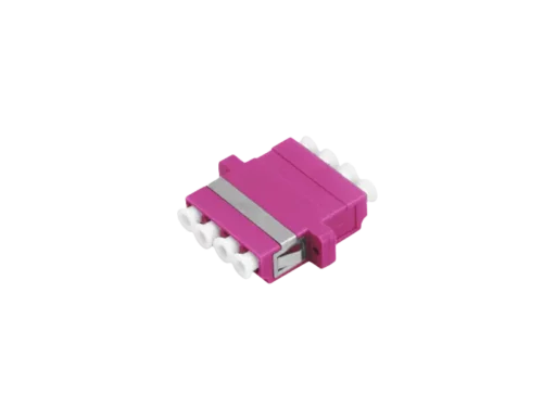 Adapter światłowodowy multimodowy om4 lc quad ALANTEC