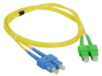 Patch cord sm sc/apc-sc duplex 9/125 2.0m ALANTEC