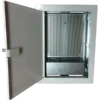 Obudowa / szafka lokalowa, multimedialna 350x250x90, podtynkowa, drzwi perforowane, 1 x gn. elektryczne, 14 x gn. keystone ALANTEC Obudowa / szafka lokalowa, multimedialna 350x250x90, podtynkowa, drzwi perforowane, 1 x gn. elektryczne, 14 x gn. keystone ALANTEC