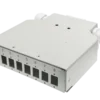 Przełącznica światłowodowa na szynę din 8xsc simplex / 8xlc duplex z płytą czołową ALANTEC Przełącznica światłowodowa na szynę din 8xsc simplex / 8xlc duplex z płytą czołową ALANTEC