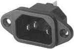 Z艂膮cze C14 na panel przykr臋cane rozstaw otwor贸w 40mm Z艂膮cze C14 na panel przykr臋cane rozstaw otwor贸w 40mm
