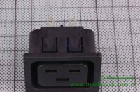 Złącze żeńskie C19 wciskane na panel o grubości 2mm