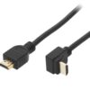 Kabel HDMI 5m wtyk na wtyk kątowy Kabel HDMI 5m wtyk na wtyk kątowy