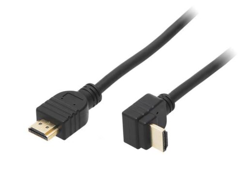 Kabel HDMI 5m wtyk na wtyk kątowy