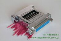 Adapter wtyk DSUB25 na gniazdo DSUB25 zmiana połączeń Adapter wtyk DSUB25 na gniazdo DSUB25 zmiana połączeń