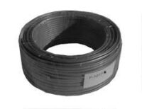 Kabel telefoniczny p艂aski 4-偶y艂owy czarny rolka 100m Kabel telefoniczny p艂aski 4-偶y艂owy czarny rolka 100m