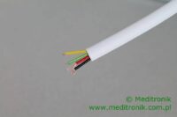Kabel telefoniczny p艂aski 4-偶y艂owy 100% miedziany bia艂y Kabel telefoniczny p艂aski 4-偶y艂owy 100% miedziany bia艂y