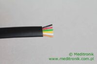 Kabel telefoniczny p艂aski 6-偶y艂owy 100% miedziany czarny Kabel telefoniczny p艂aski 6-偶y艂owy 100% miedziany czarny