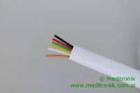 Kabel telefoniczny p艂aski 6-偶y艂owy 100% miedziany bia艂y Kabel telefoniczny p艂aski 6-偶y艂owy 100% miedziany bia艂y