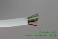 Kabel telefoniczny p艂aski 8-偶y艂owy bia艂y Kabel telefoniczny p艂aski 8-偶y艂owy bia艂y