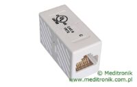 Łącznik gniazdo RJ45 na gniazdo RJ45 UTP kat.6 MINI