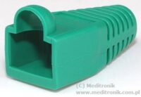 Os艂onka wtyk贸w RJ45 zielona Os艂onka wtyk贸w RJ45 zielona