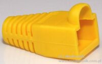 Os艂onka wtyk贸w RJ45 偶贸艂ta Os艂onka wtyk贸w RJ45 偶贸艂ta