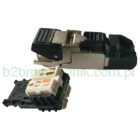 Wtyk RJ45 ekranowany kat.6a na kabel drut 艣rednica 22-27AWG Wtyk RJ45 ekranowany kat.6a na kabel drut 艣rednica 22-27AWG