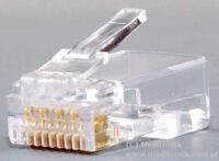 Wtyk RJ45 nieekranowany kat.6 na kabel max 23AWG 100szt