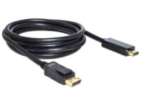 Kabel delock displayport-hdmi 2m wtyk/wtyk gold