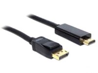 Kabel delock displayport-hdmi wtyk/wtyk gold 5m Kabel delock displayport-hdmi wtyk/wtyk gold 5m