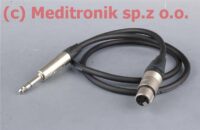 KABEL MIKROFONOWY STEREO ZE ZŁĄCZAMI XLR(WTYK ŻEŃSKI)-JACK 6