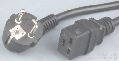 kabel zasilający wtyk IEC/EN 60320-1/C19