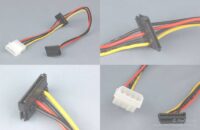 Kabel zasilający do urządzeń serial ATA; wtyk 5,25";