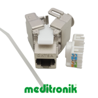 Modu艂 keystone gniazdo RJ45 FTP kat.6A monta偶 poziomy, ekranowany beznarz臋dziowy Modu艂 keystone gniazdo RJ45 FTP kat.6A monta偶 poziomy, ekranowany beznarz臋dziowy