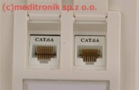 Modu艂 keystone gniazdo RJ45 UTP kat.6a bia艂e monta偶 poziomy Modu艂 keystone gniazdo RJ45 UTP kat.6a bia艂e monta偶 poziomy