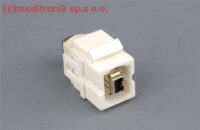 Modu艂 keystone FIREWIRE 4 pin gniazdo na gniazdo kolor bia艂y Modu艂 keystone FIREWIRE 4 pin gniazdo na gniazdo kolor bia艂y