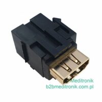 Moduł keystone gniazdo HDMI na gniazdo HDMI czarny