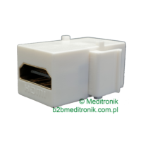 Modu艂 keystone gniazdo HDMI na gniazdo HDMI kolor bia艂y Modu艂 keystone gniazdo HDMI na gniazdo HDMI kolor bia艂y