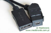 Moduł keystone mini DispleyPort kąt 45 mini na DispleyPort