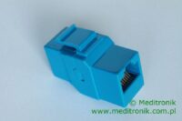 Adapter keystone przej艣ci贸wka RJ45-RJ45 kat.5e UTP niebieski Adapter keystone przej艣ci贸wka RJ45-RJ45 kat.5e UTP niebieski