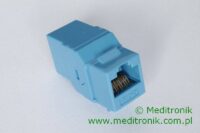 Adapter keystone przej艣ci贸wka RJ45-RJ45 kat.6 UTP niebieski Adapter keystone przej艣ci贸wka RJ45-RJ45 kat.6 UTP niebieski