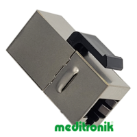Adapter keystone przej艣ci贸wka RJ45-RJ45 kat.6 FTP Adapter keystone przej艣ci贸wka RJ45-RJ45 kat.6 FTP