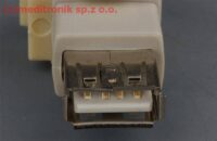 Moduł keystone USB-A, gniazdo A/gniazdo A ivory