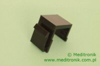 Adapter za艣lepka otworu keystone, kolor czarny ALANTEC Adapter za艣lepka otworu keystone, kolor czarny ALANTEC