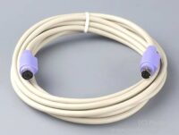 Kabel prosty do klawiatury PS2; dł 5m;