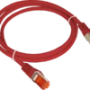 Patch-cord s/ftp kat.6a lsoh 0.5m czerwony ALANTEC