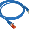 Patch-cord s/ftp kat.6a lsoh 0.5m niebieski ALANTEC