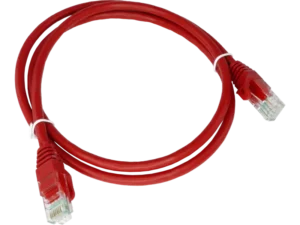 Patch-cord u/utp kat.6a lsoh 0.25m czerwony ALANTEC