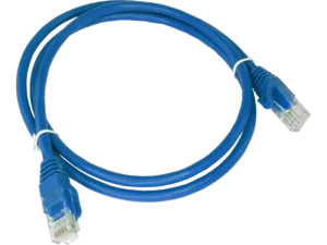 Patch-cord u/utp kat.6a lsoh 0.25m niebieski ALANTEC