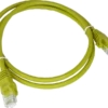 Patch-cord u/utp kat.6a lsoh 0.25m żółty ALANTEC