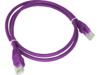 Patch-cord ALANTEC kat.6a u/utp fioletowy 0,5m lsoh