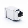 Adapter keystone przejściówka RJ45-RJ45 kat.5e UTP niebieski