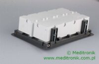 Puszka podłogowa (floorbox) 8 modułowa (45x45), głębokość: 70-105mm; do wykończenia wykładziną Puszka podłogowa (floorbox) 8 modułowa (45x45), głębokość: 70-105mm; do wykończenia wykładziną