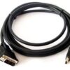 Kabel HDMI-DVI długość 7,5m, pozłacane wtyki wysoki standard Kabel HDMI-DVI długość 7,5m, pozłacane wtyki wysoki standard