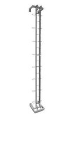 Przełącznica unwersalna jednopionowa ZG1-26, wysokość 2600mm Przełącznica unwersalna jednopionowa ZG1-26, wysokość 2600mm